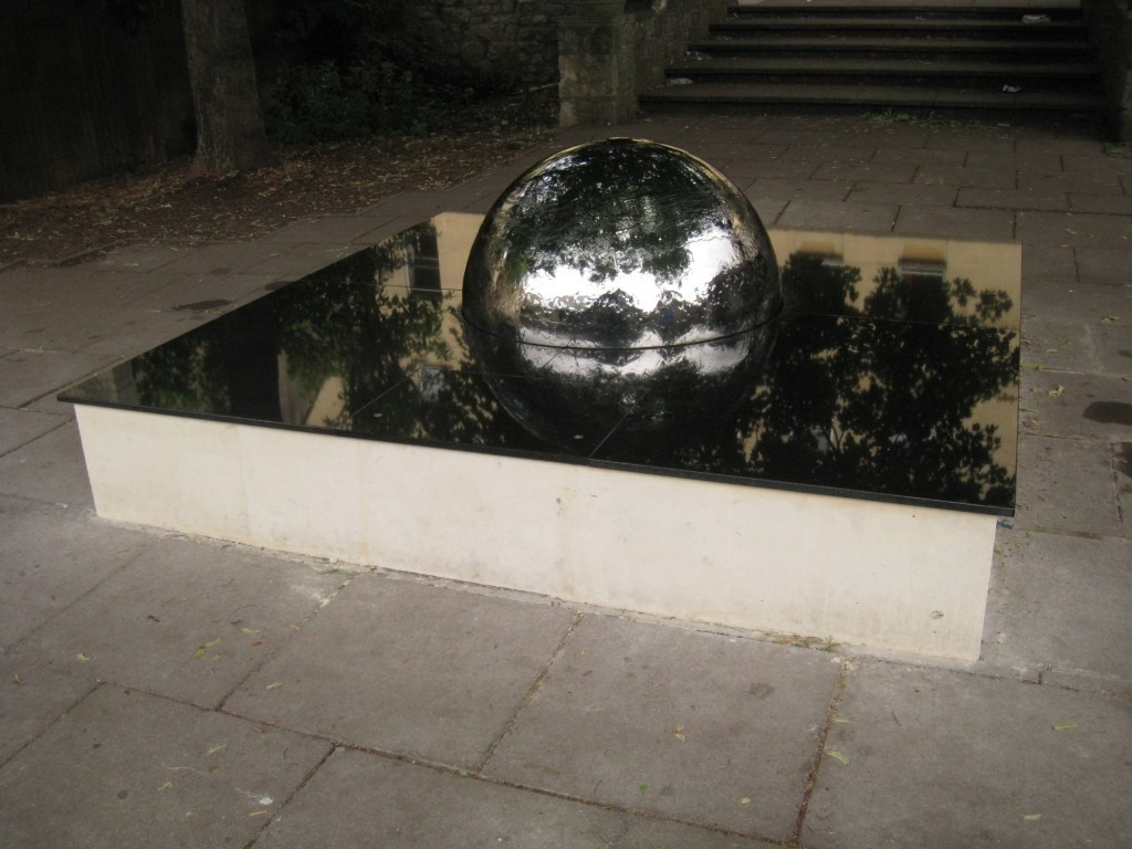 Floating globe